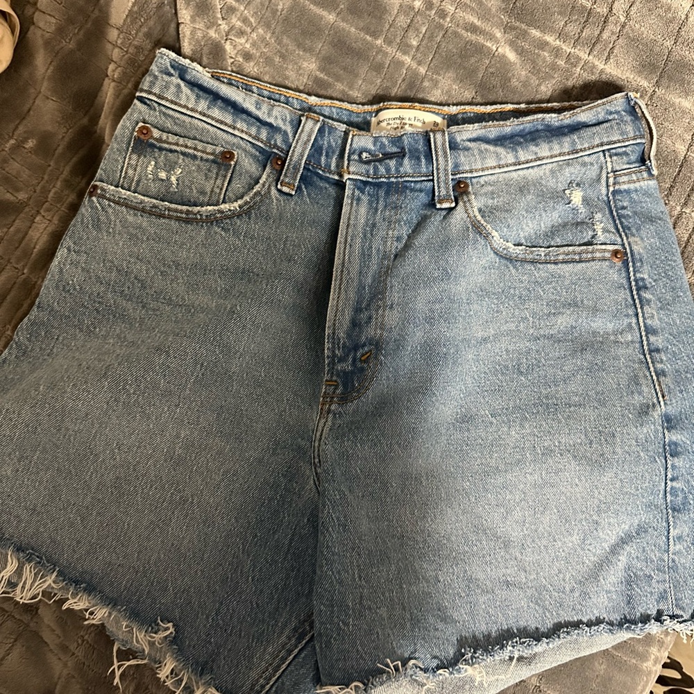 Abercrombie and Fitch High Rise Dad Sjorts